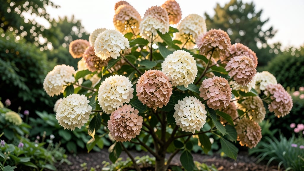 Panicle Hydrangea Tree for Late-Summer Blooms