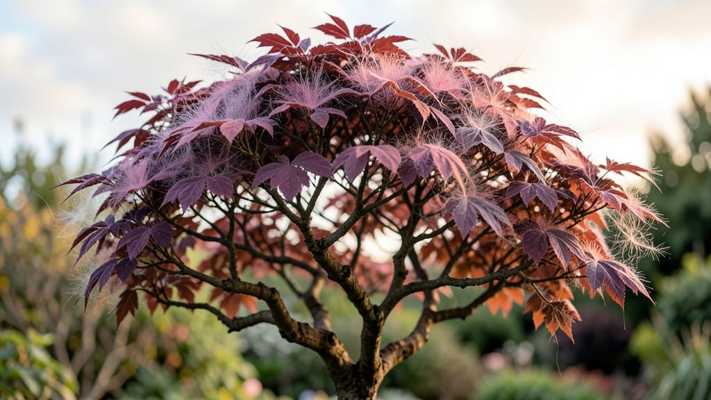 Smoke Tree with Purple New Growth