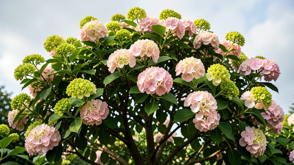 Limelight Hydrangea Tree for Vibrant Color