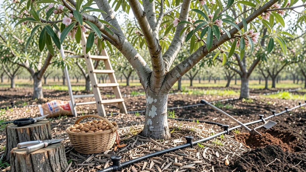 Almond Tree Farming: Year-Round Pruning for Maximum Nut Yield and Tree Health