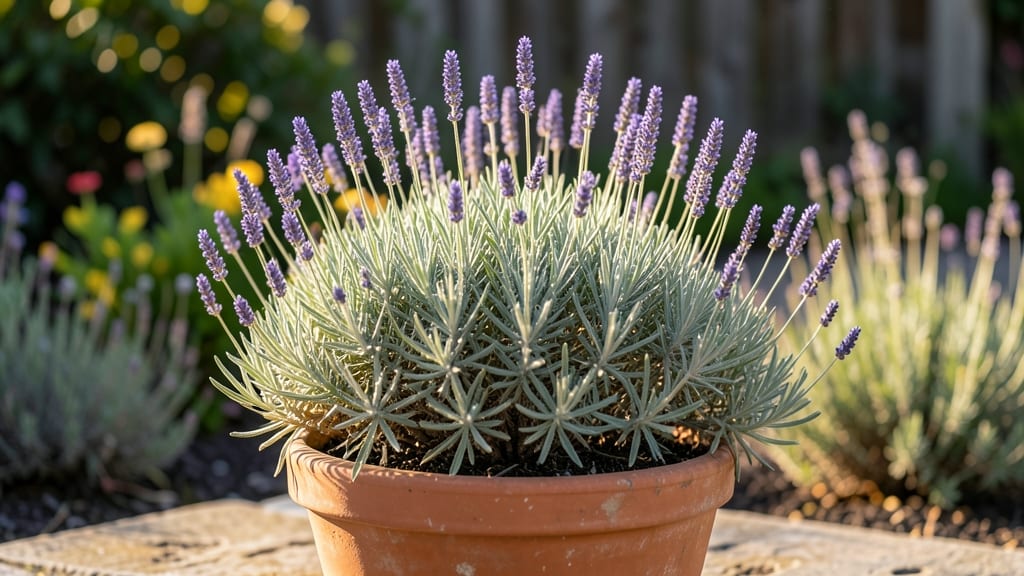 Lavender Tree Pot: Fragrant Canopy in Compact Containers