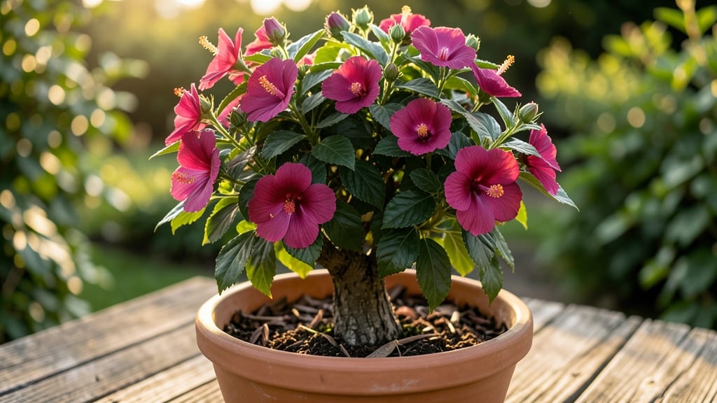Hibiscus Tree In Container: Compact Canopy Care for Balconies and Patios