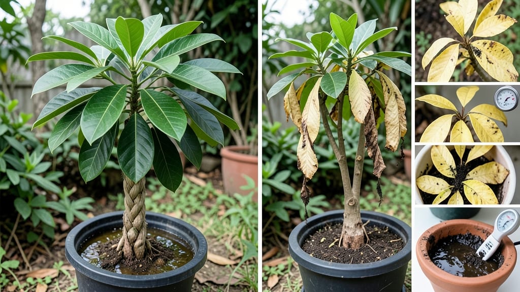 What Does an Overwatered Money Tree Look Like: Yellow Leaves and Droopy Stems Revealed