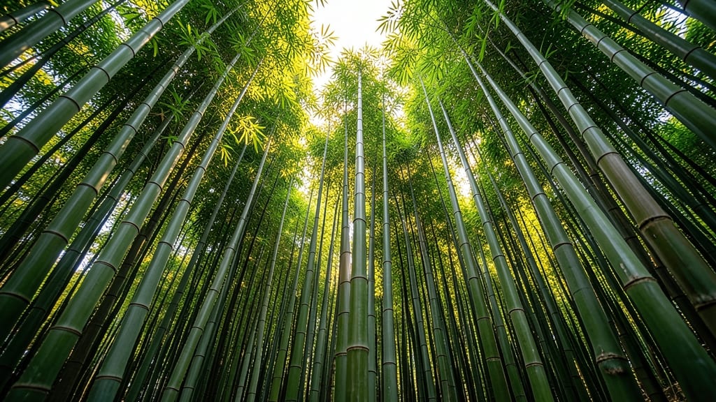 Bamboo Privacy Berm