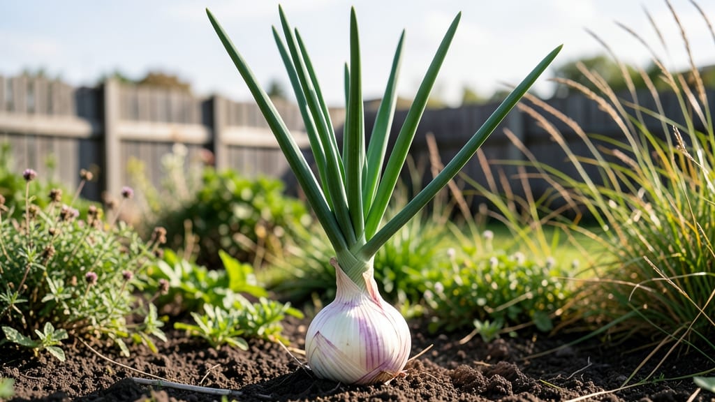 Growing Tree Onions: Year-Round Harvest With Minimal Pruning Needs
