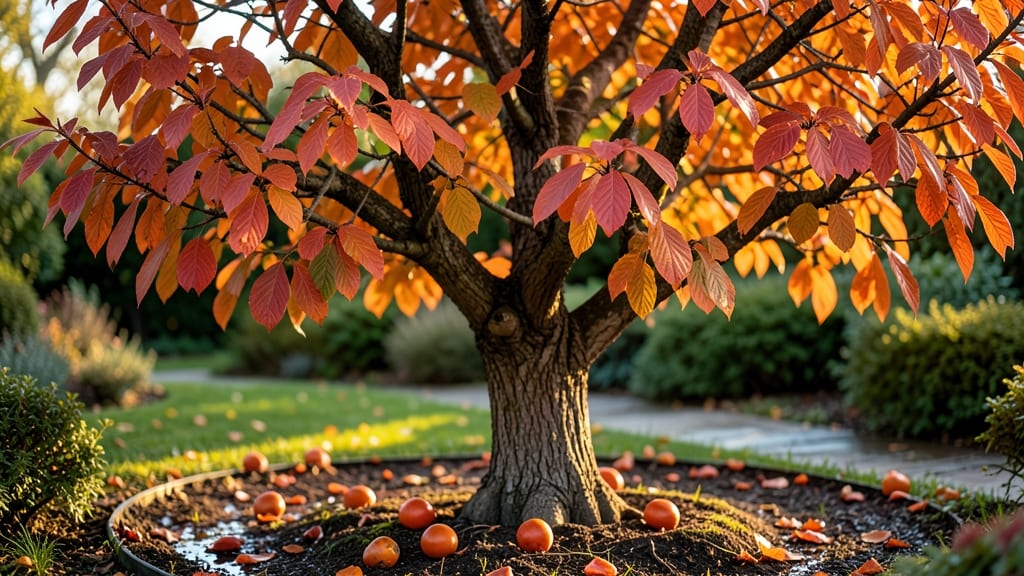 Persimmon Tree Leaves Fall: Strategic Pruning for Healthy Fruit Bearing Branches