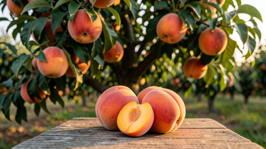 Elberta Peach Tree for Large, Juicy Fruit
