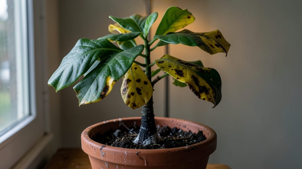 What Does an Overwatered Ficus Tree Look Like?: Yellowing Leaves and Drooping Stems Revealed