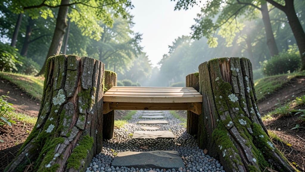 Fairy Bridge Crossing Stump