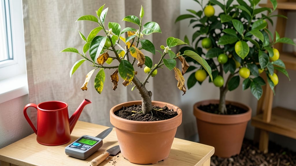 Indoor Lemon Tree Losing Leaves: Root Health Revival in 4 Simple Steps