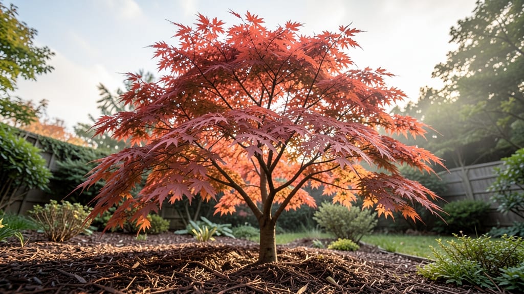 Japanese Maple with Coral Bark