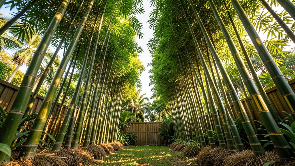 Bambusa Multiplex for Tropical Privacy Screens