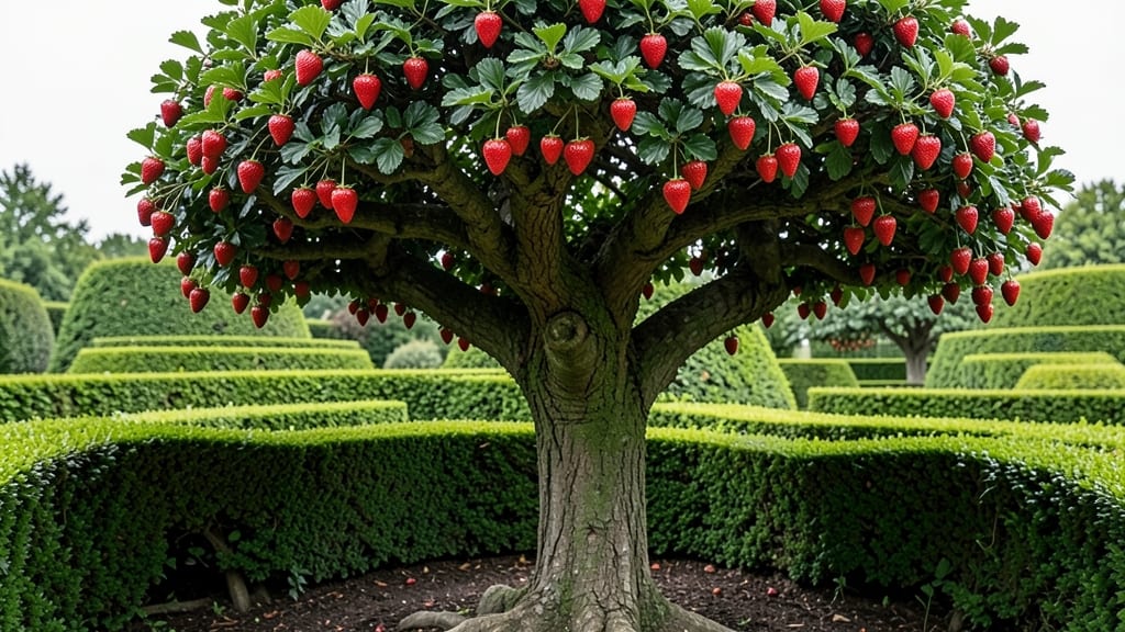 Strawberry Tree Topiary Design Techniques