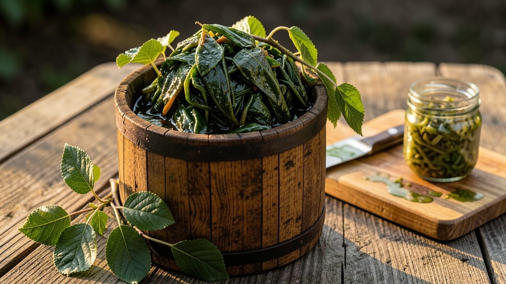 Duck Cherry Leaves for Fermented Foods