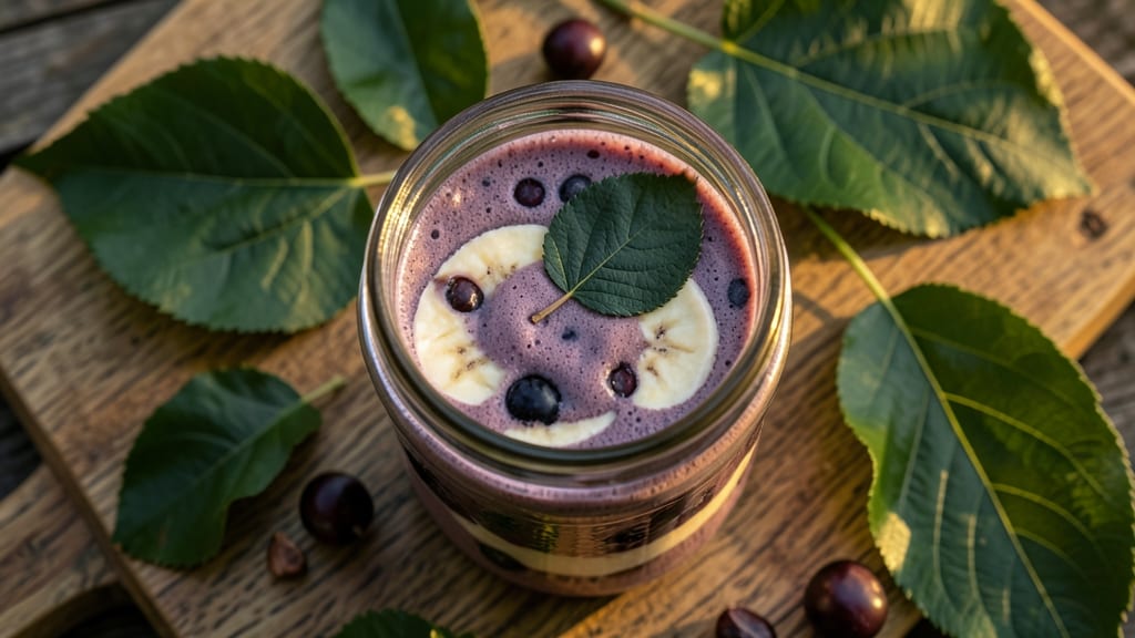 Black Cherry Tree Leaves for Smoothies