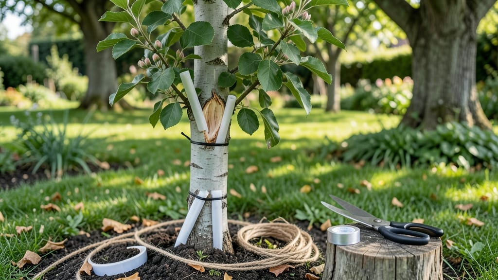 Young Tree Snapped in Half: Structural Rescue Without Sacrificing Growth