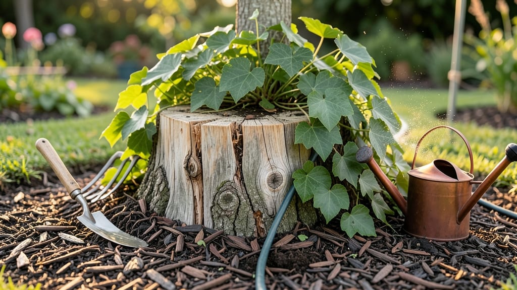 Plants to Cover Tree Stumps: Fast-Growing Privacy Screen in 1 Year