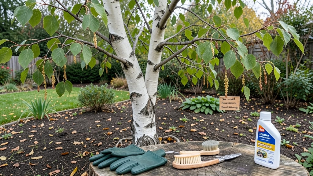 Tree Bark Peeling Treatment: Non-Toxic Peel-Off Formula for Smooth Trunks
