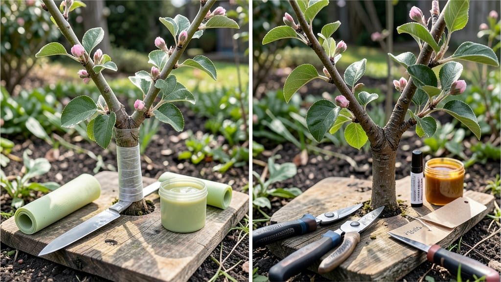 Tree Grafting Before and After: Transform Rootstock Into Fruitful Masterpieces