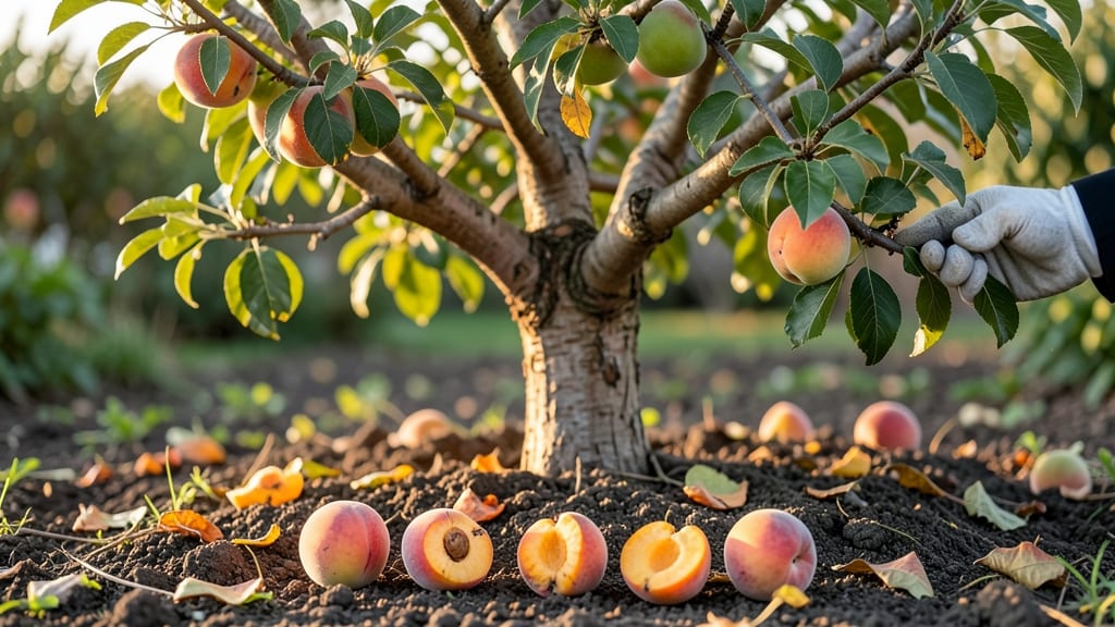 Peach Tree Fruit Drop: Pruning Tricks to Save Your Harvest Before It Hits the Ground