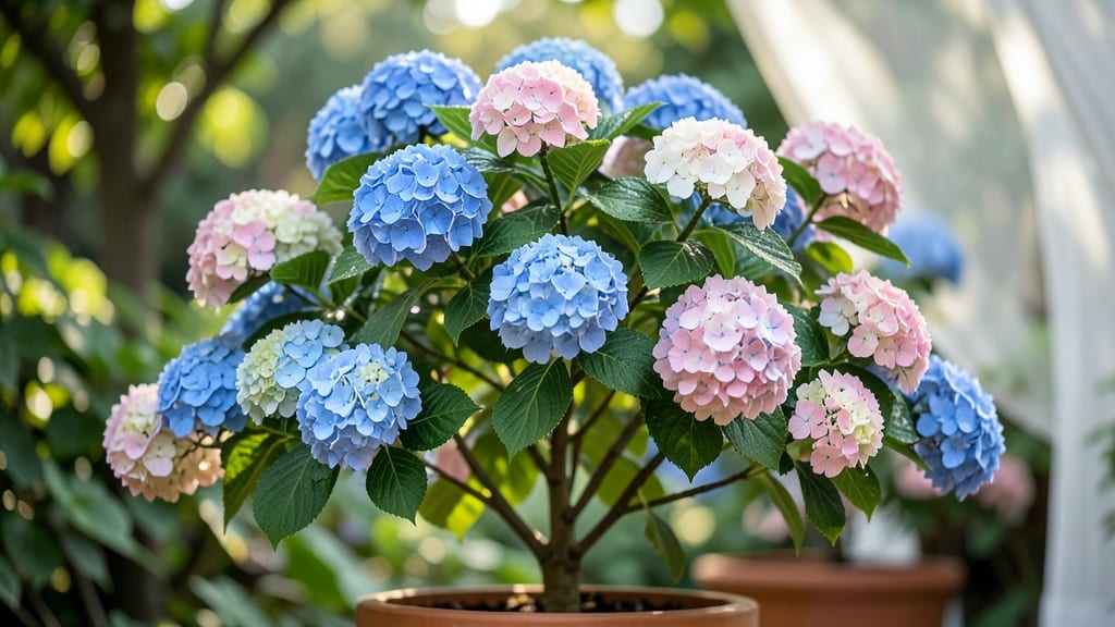 Dwarf Hydrangea Tree for Small Gardens