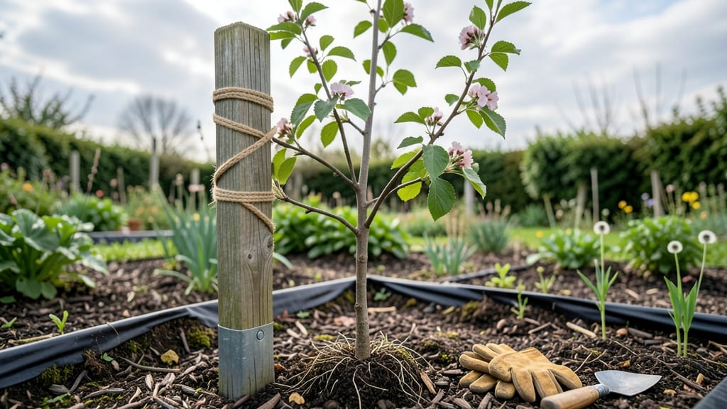Tree Support Post: Sturdy Stakes for Wind-Resistant Growth