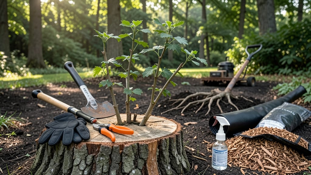 How to Remove Tree Shoots: Sharp Cutting for Cleaner Trunks