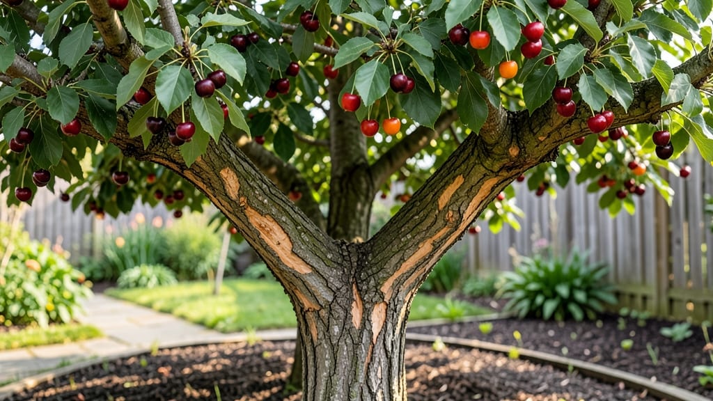 Cherry Tree Split Bark: Emergency Fix for Cracked Trunks