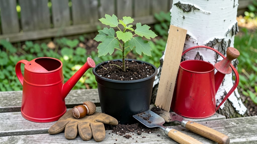 How to Grow a White Oak Tree From Acorn: Stratification Steps and Success Rates