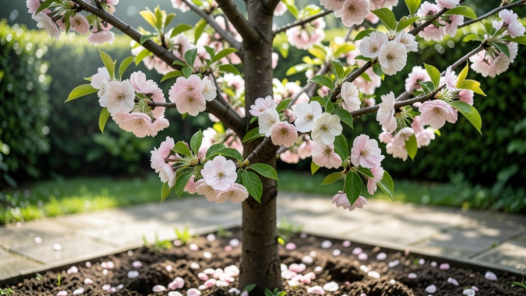 Peach Tree Blossom Time: Fragrant Spring Spectacle in Full Bloom