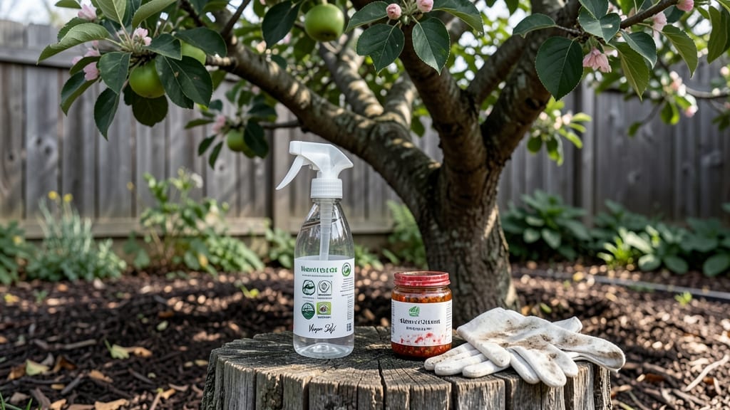 Natural Fruit Tree Spray: Organic Defense Against Pests and Fungus