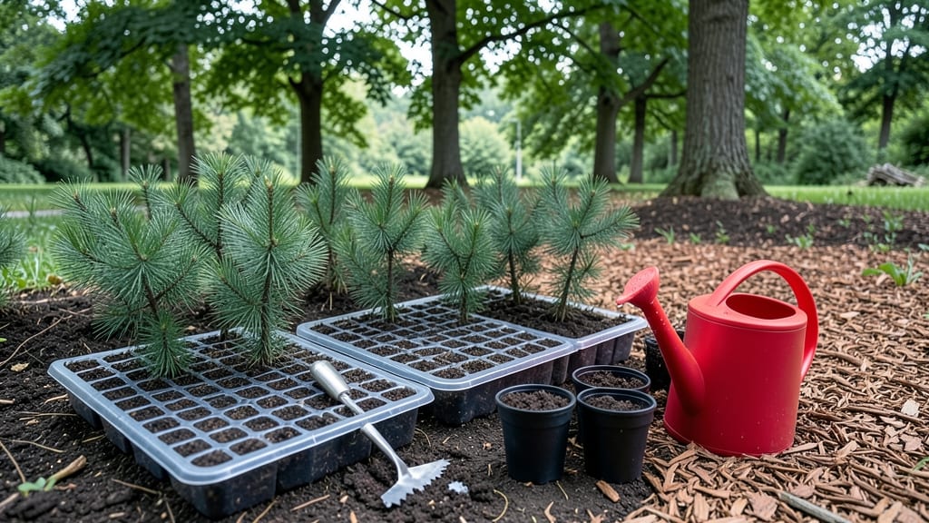 Frasier Fir Tree Seedlings: Cold-Stratified Sprouts in 6-8 Weeks