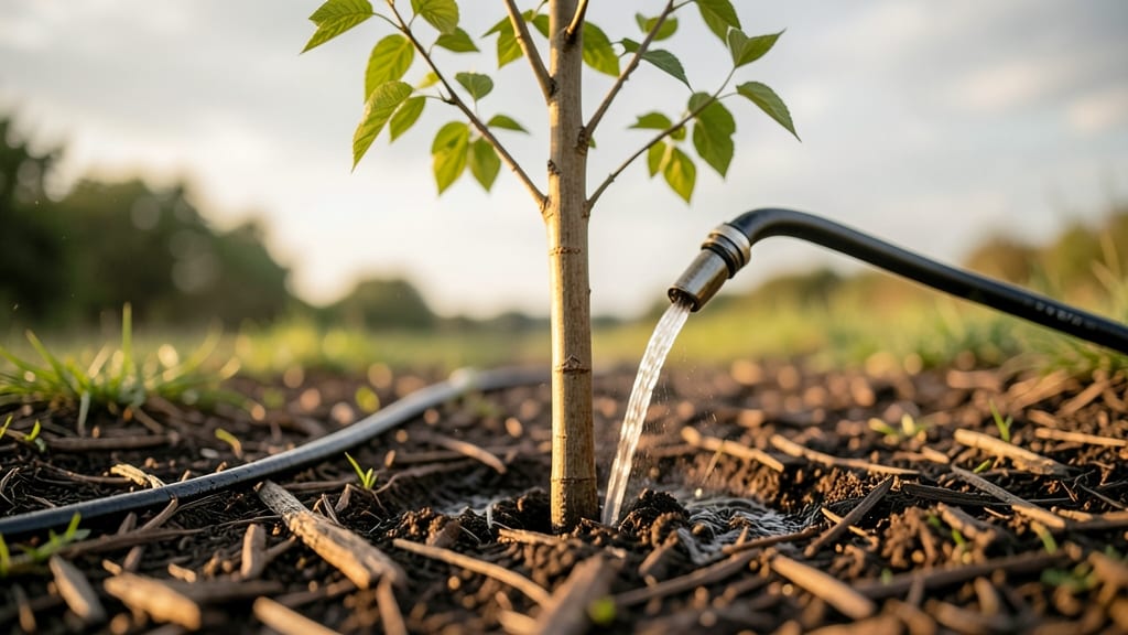 Newly Planted Saplings Under One Year