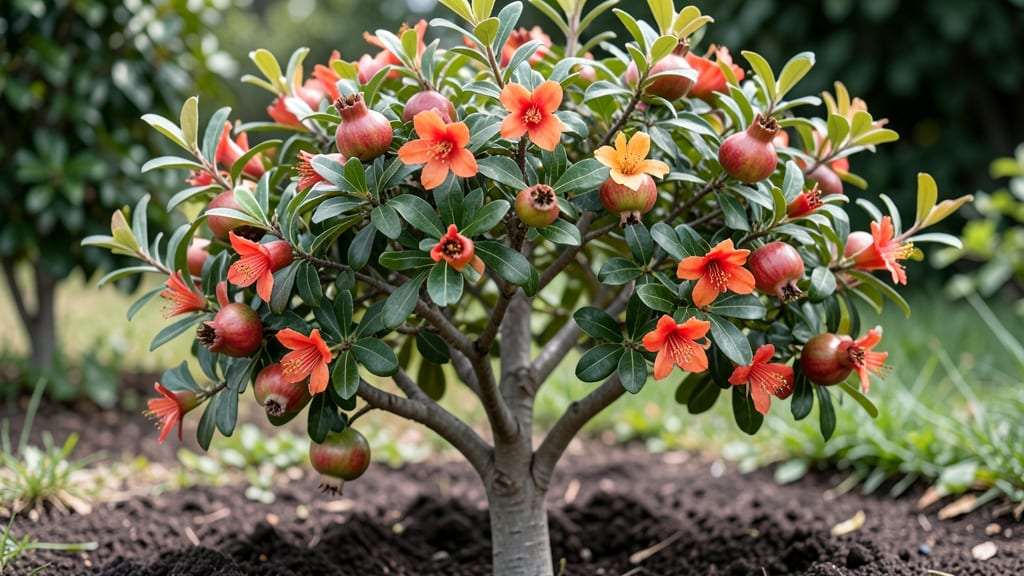 Russian Pomegranate Tree Size: Mature Heights by Variety and Climate Zones