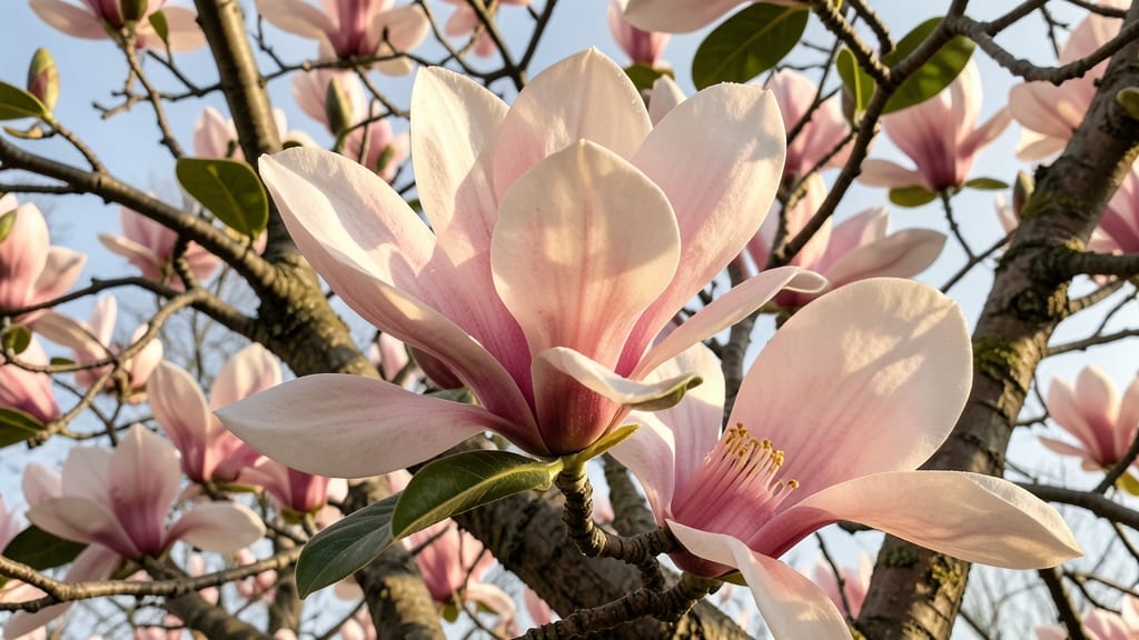 Pink Magnolia Tree