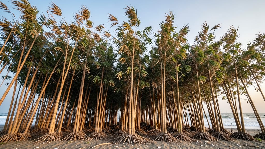 Bambusa Tutechouensis for Coastal Gardens