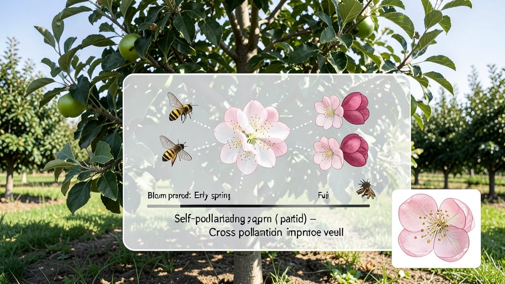 Granny Smith Apple Tree Pollination Chart: Cross-Compatibility Guide by Variety