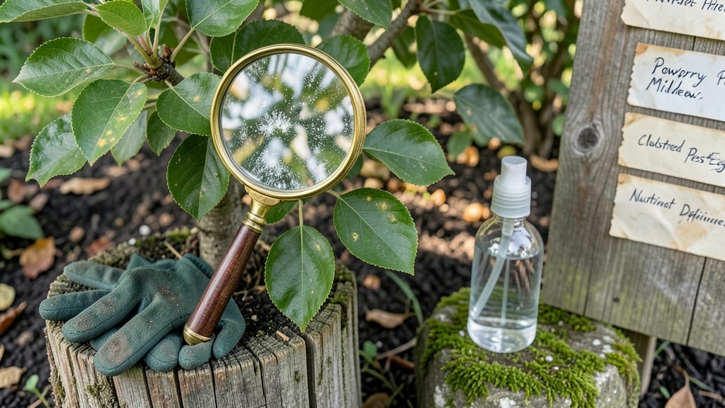 White Spots on Tree Leaves: Fungal Powdery Mildew Cure in 3 Days