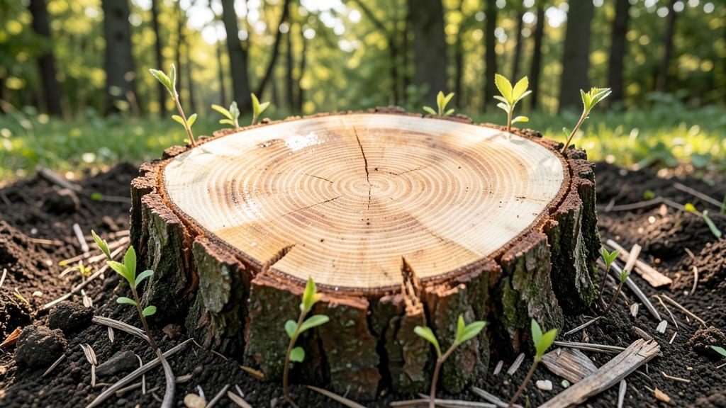 Cherry Tree Stump Revival: Turn Dead Wood Into Lush New Growth