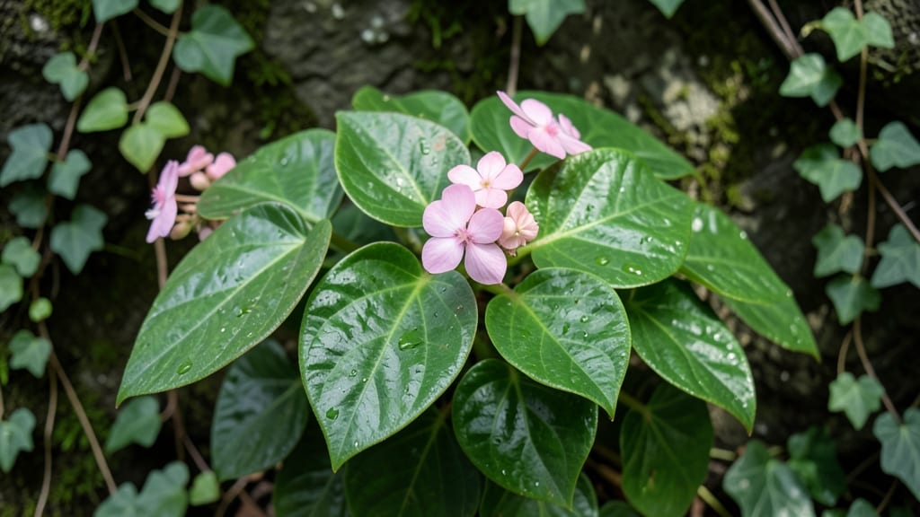 Pink Heartleaf Begonia