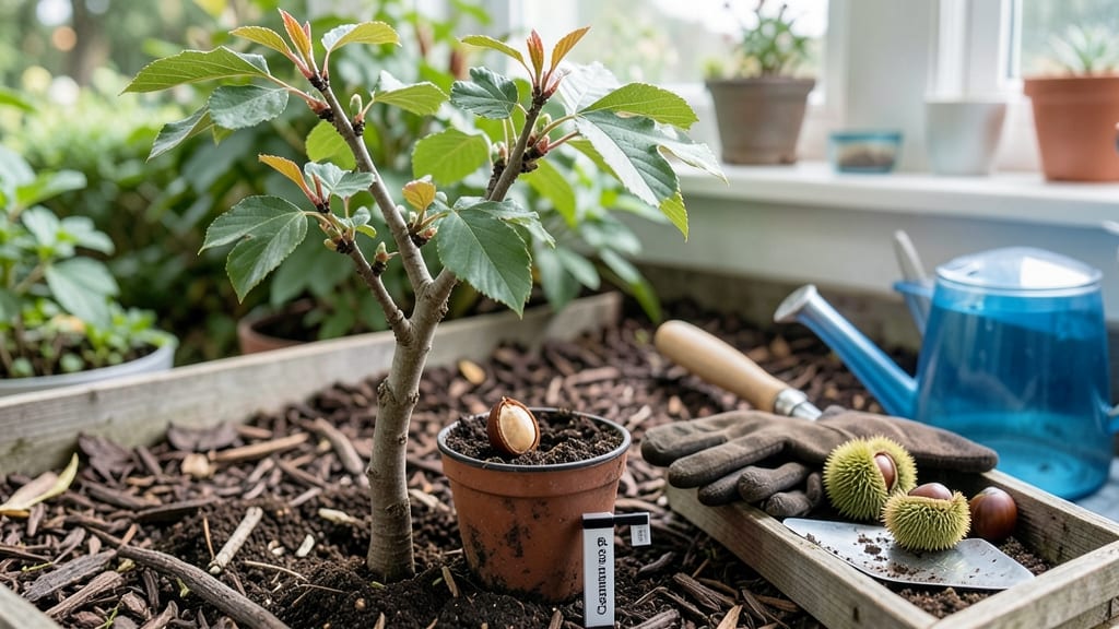 How to Start a Chestnut Tree from Seed: Cold-Stratified Sprouts in 3 Months