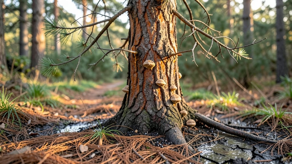 Pine Tree Dying From Top Down: Fungal Blight Diagnosis and Cure Guide