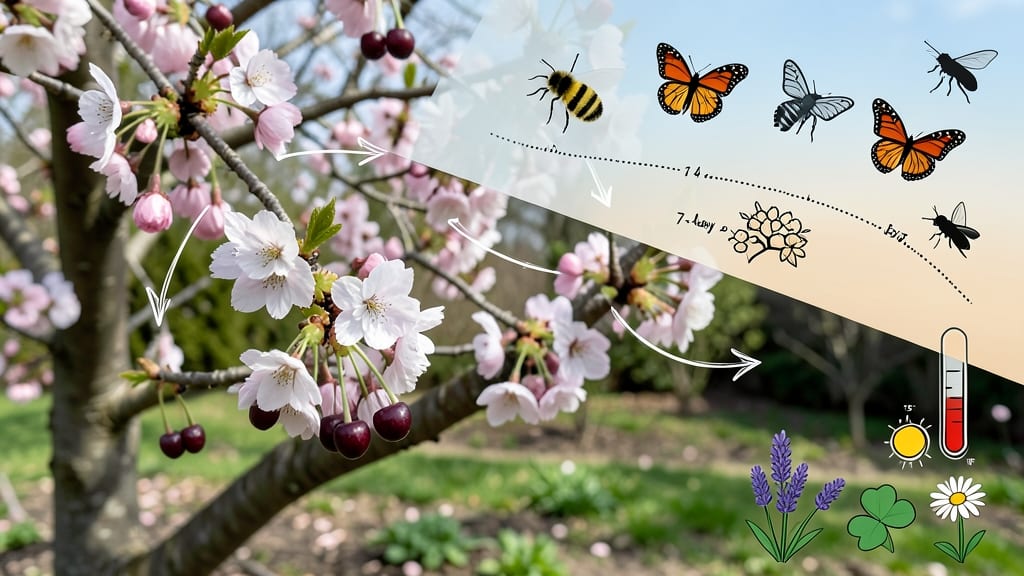 Bing Cherry Tree Pollination Chart: Variety-Specific Timing and Cross-Pollination Partners